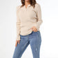 Coco + Carmen - Kym Soft Henley Top with Buttons