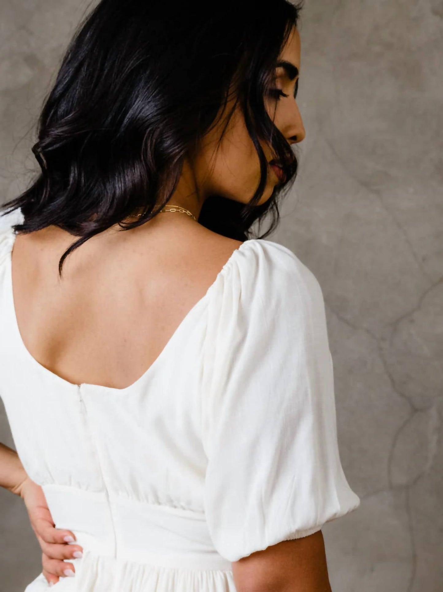 Able - Arden Ruched Mini Dress
