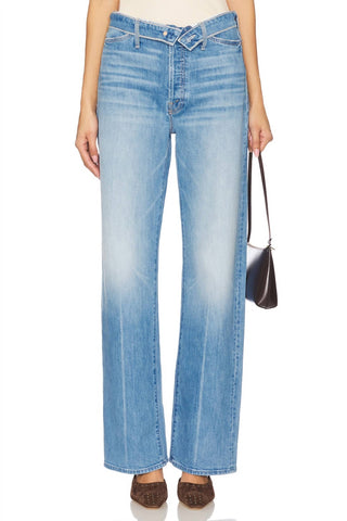 Mother - Foldover Dodger Sneak Jean