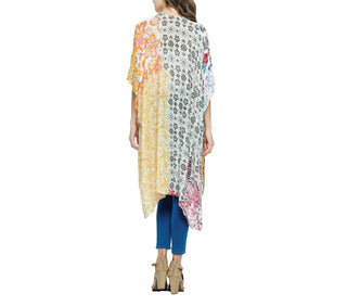 Yak & Yeti - Boho Floral Kimono Wrap