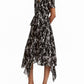H&M - Layered Floral Print Chiffon Dress