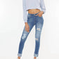 Kancan - Gemma Mid Rise Ankle Skinny Jean