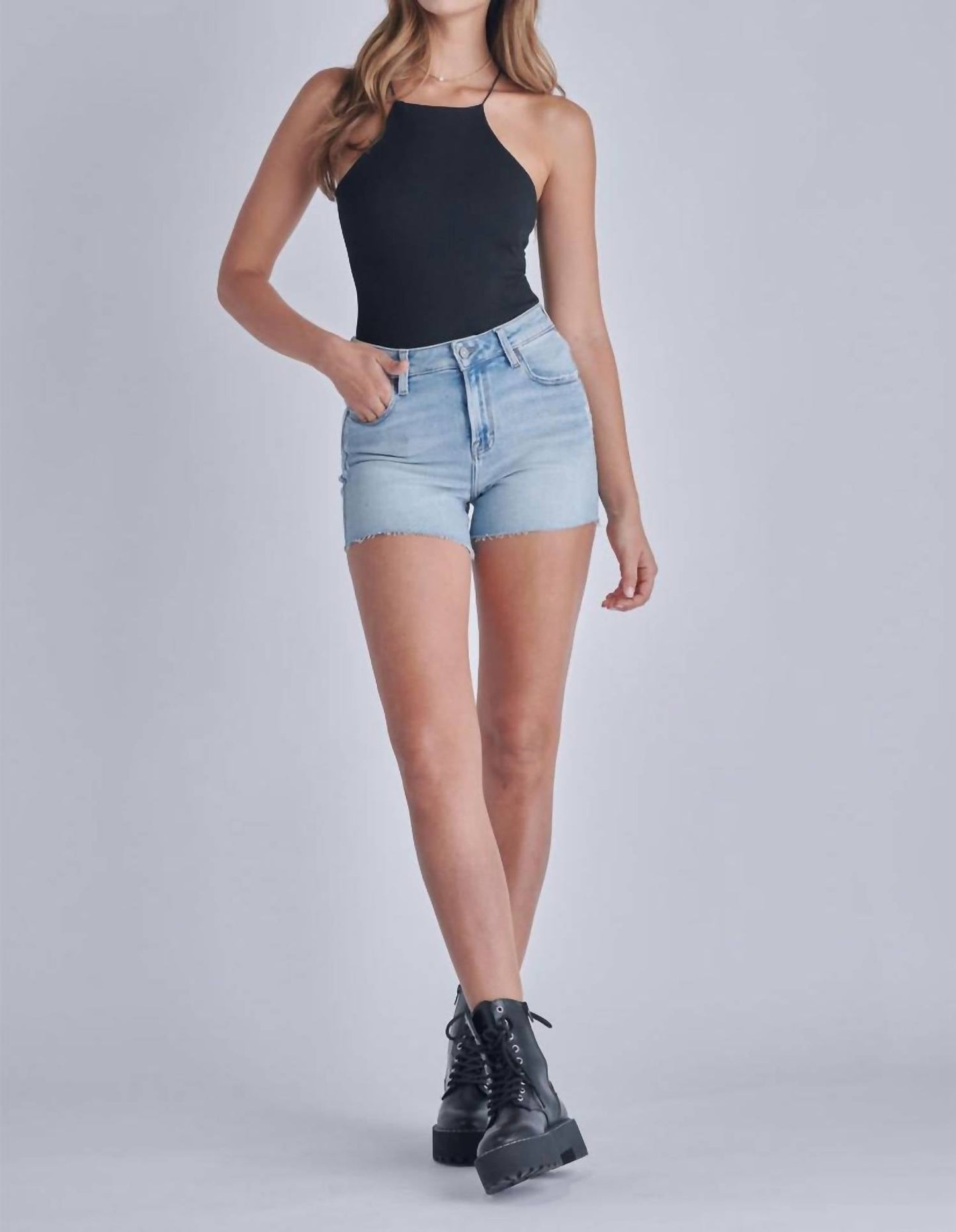 Hidden - Kenzie Mid Rise Shorts