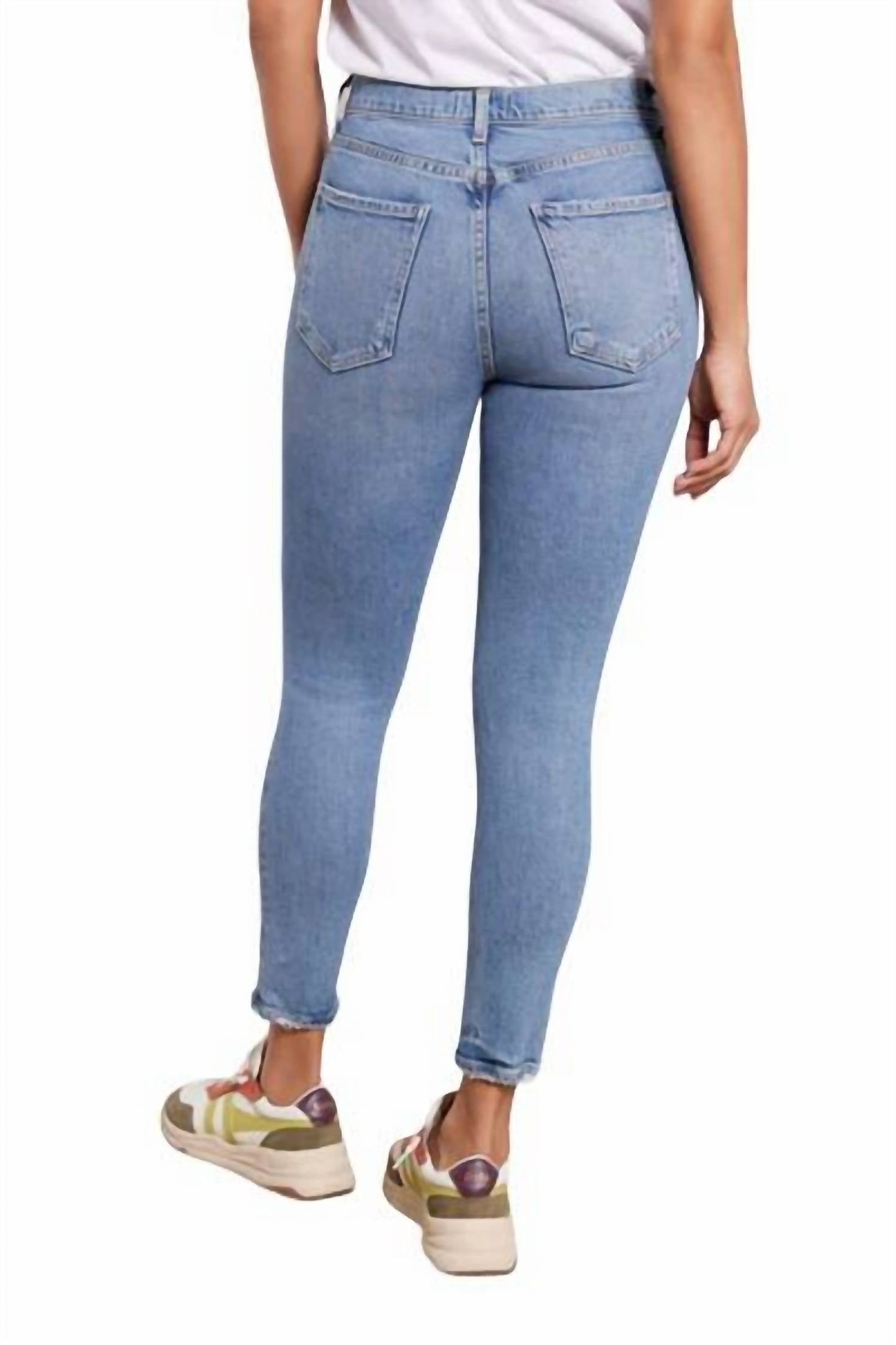 Agolde - Nico High Rise Slim Jeans