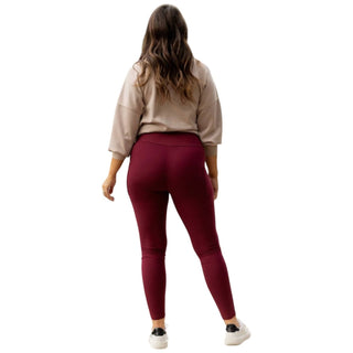 Julia Rose - Molly Crossover Full Length Leggings with Pockets