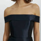 Amsale - Mikado Off-the-shoulder Gown With Bow
