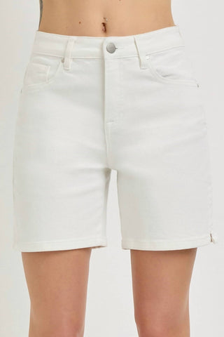 Risen - Curvy Tummy Control Hight Rise Relaxed Mid Length Shorts