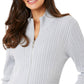 French Kyss - Braided Zip Up Jacket
