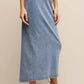 Z Supply - Gail Jersey Denim Midi Skirt