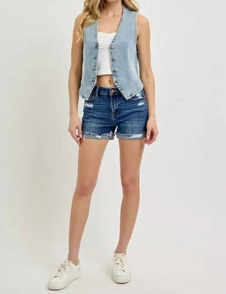 Risen - V-neck Button Down Vest