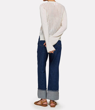 Brodie Cashmere - Kate Pointelle Cardigan