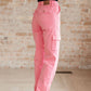 Judy Blue - High Rise Cargo Straight Jeans