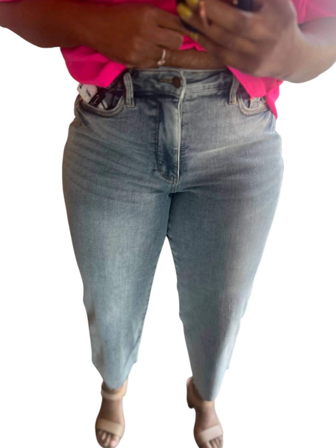 Judy Blue - Midrise Cropped Jean