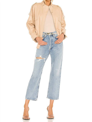 Agolde - Straight Leg 90s Crop Jeans