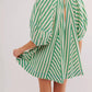 Free People - Bop Around Striped Romper