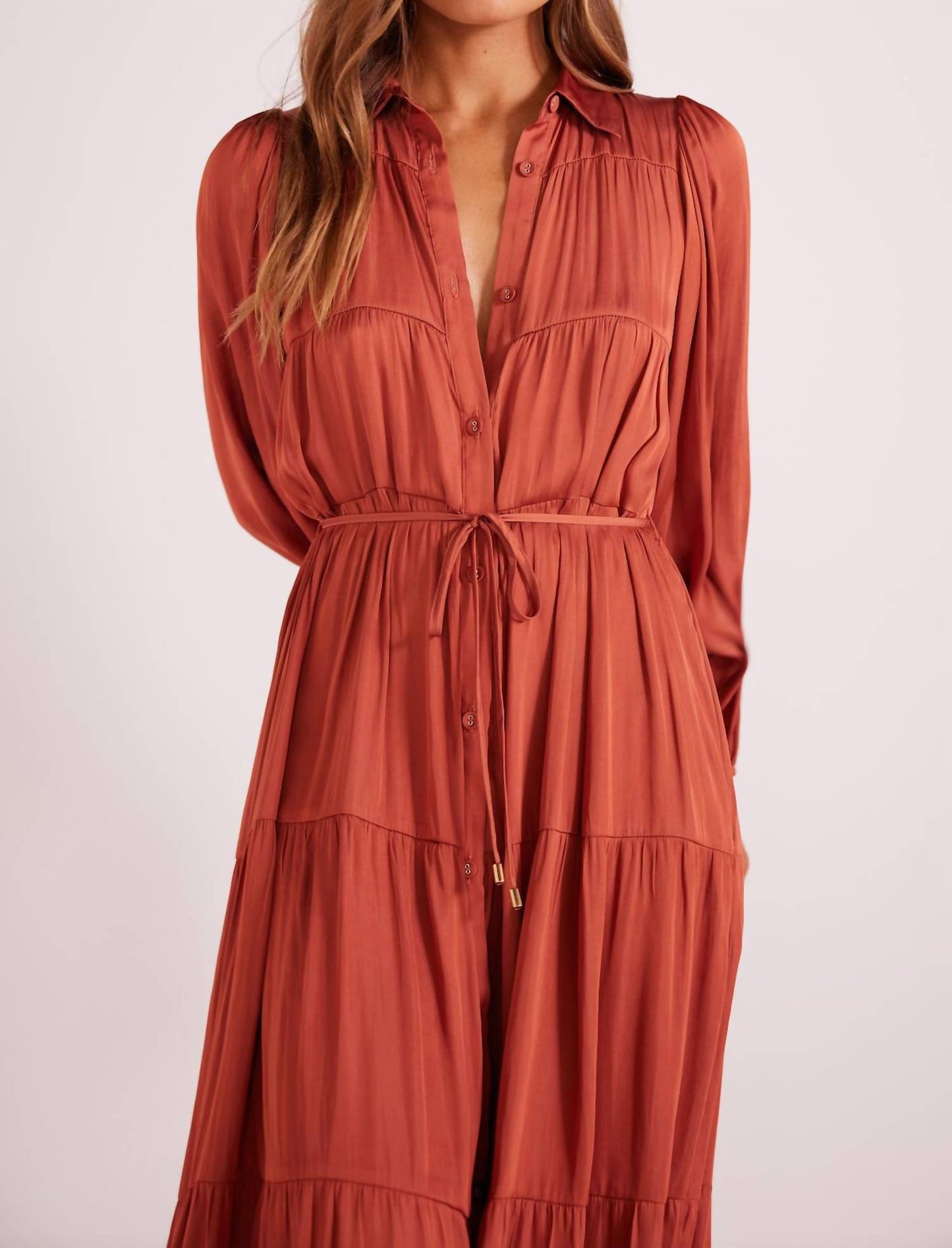 Minkpink - Hannah Tiered Midi Dress