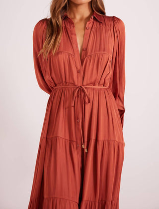 Minkpink - Hannah Tiered Midi Dress