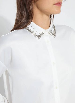 Lysse - Aurora Beaded Satin Shirt