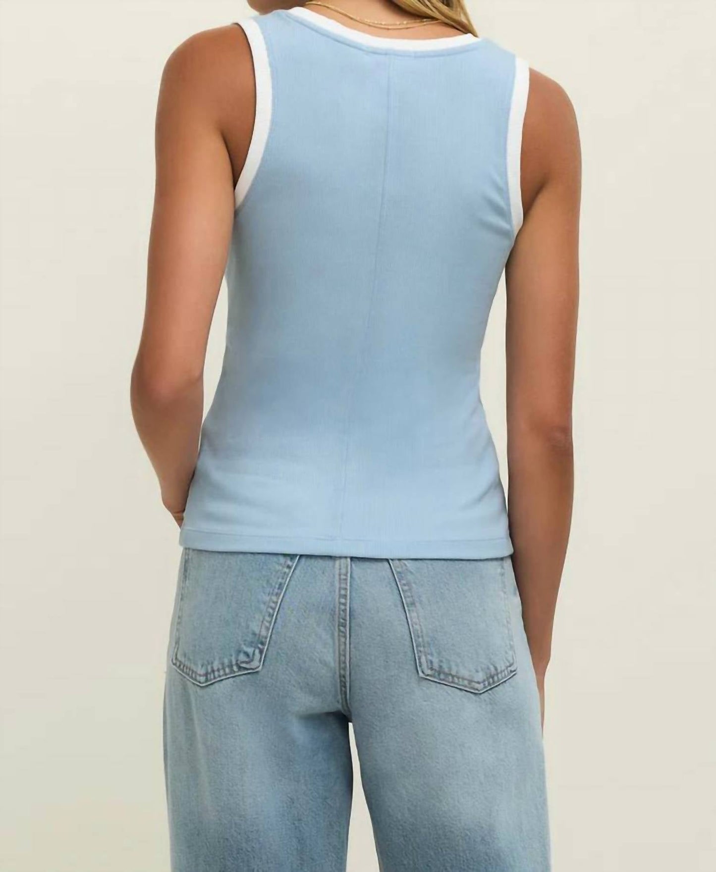 Z Supply - Sirena Contrast Rib Tank Top