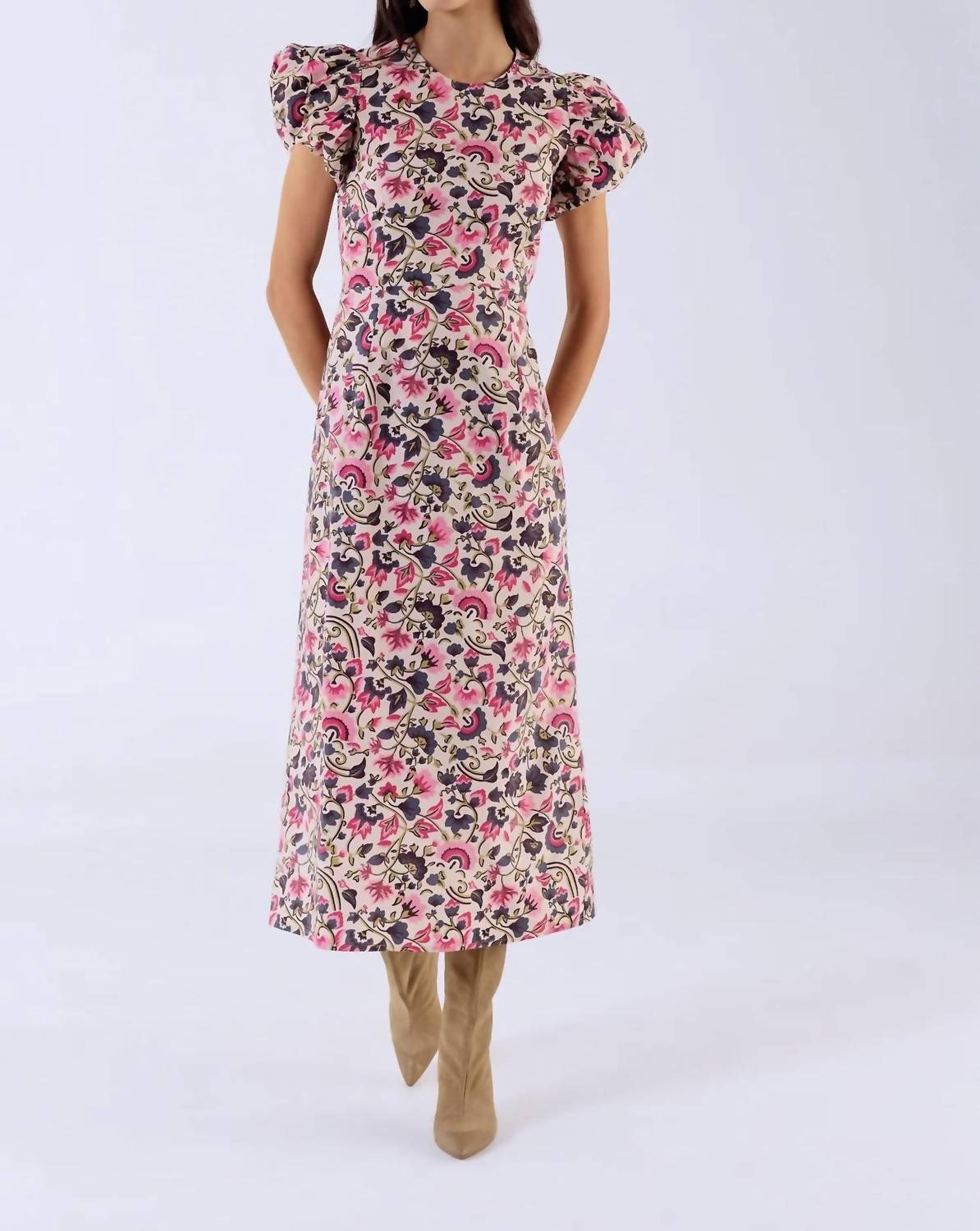 Beyond By Vera - Holly Midi Dress
