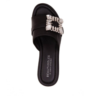 Beautiisoles By Robyn Shreiber - Women's Dita Platform Leather Sandal