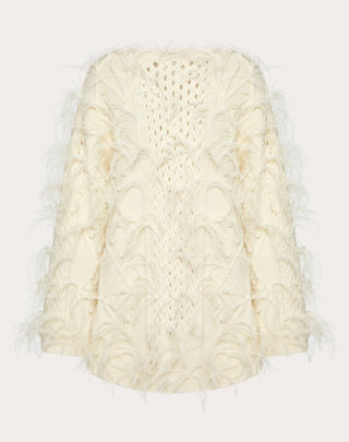 Valentino - Embroidered Wool Sweater