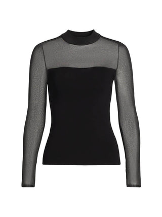 Rails - Winona Sheer Mockneck Top