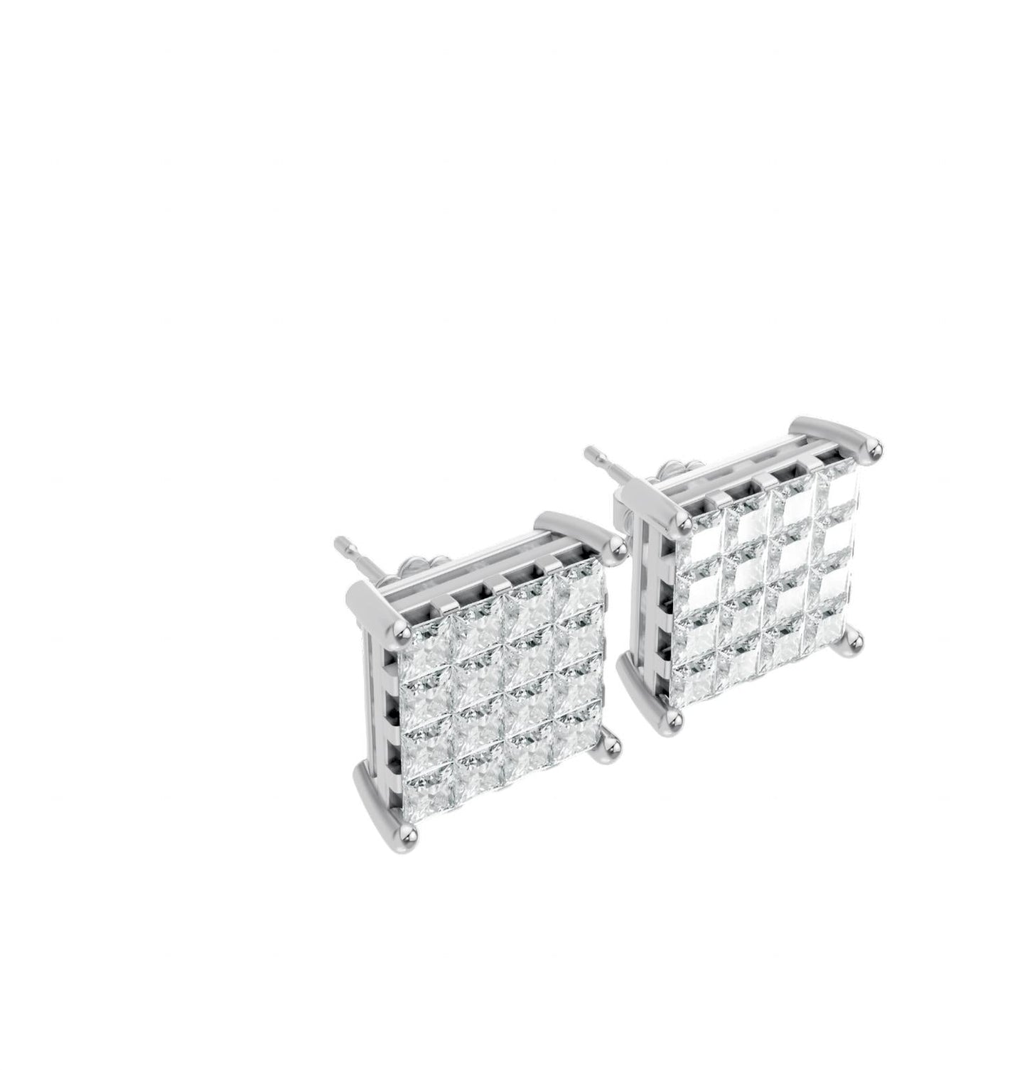 Aamiaa - Stan-e-0.98-1.08-14w Natural Diamond Earrings