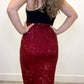 Better Be - Rockin' Red Sequin Skirt