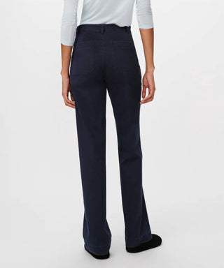 Atm - Women's Cotton Twill Flare Leg Pant