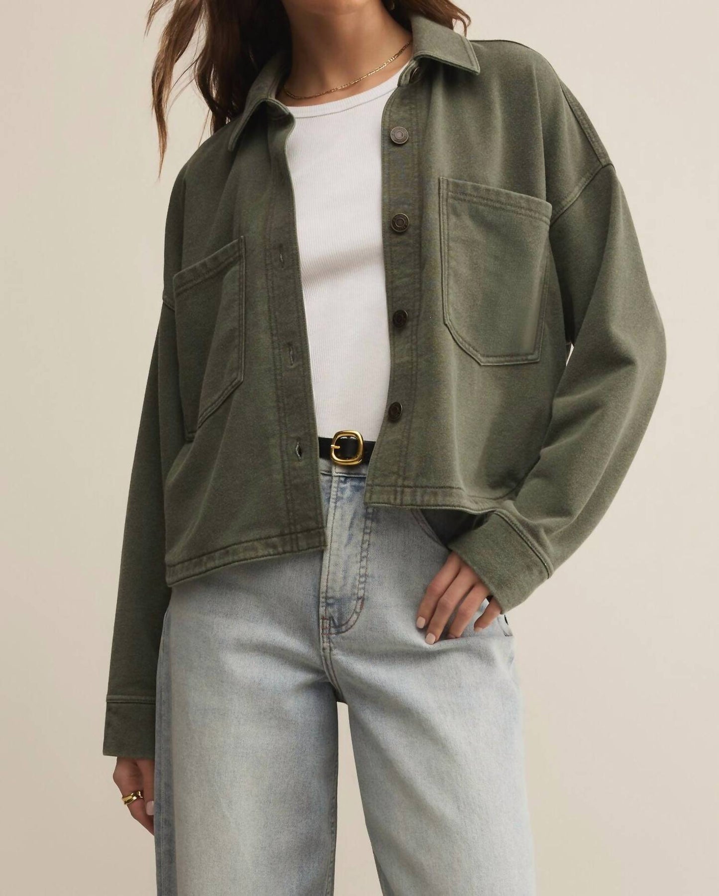 Z Supply - All Day Cropped Knit Jacket