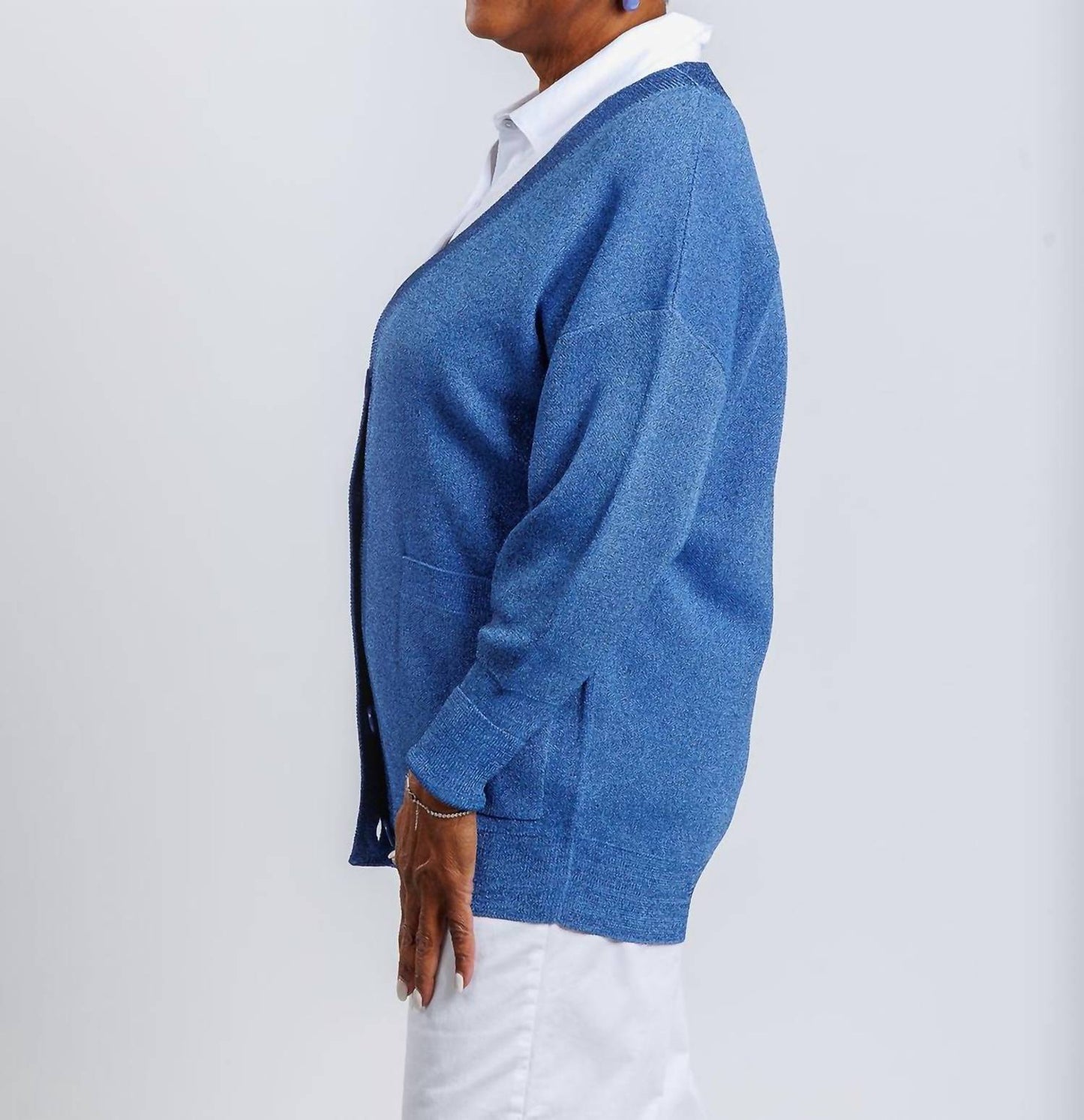 Lanhtropy - Aspen Lurex Cardigan
