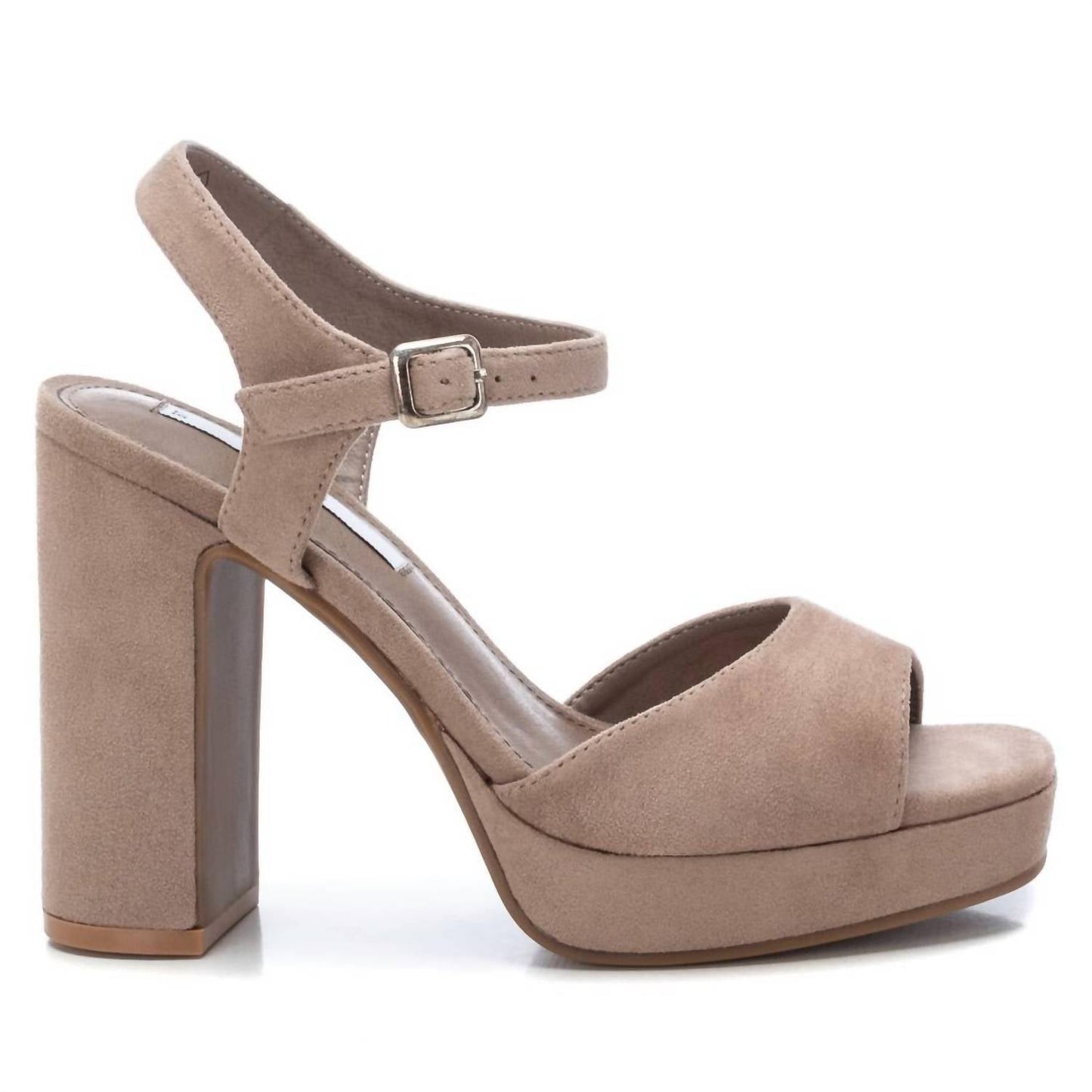 Xti - Women's Heel Suede Sandals