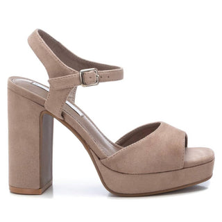 Xti - Women's Heel Suede Sandals