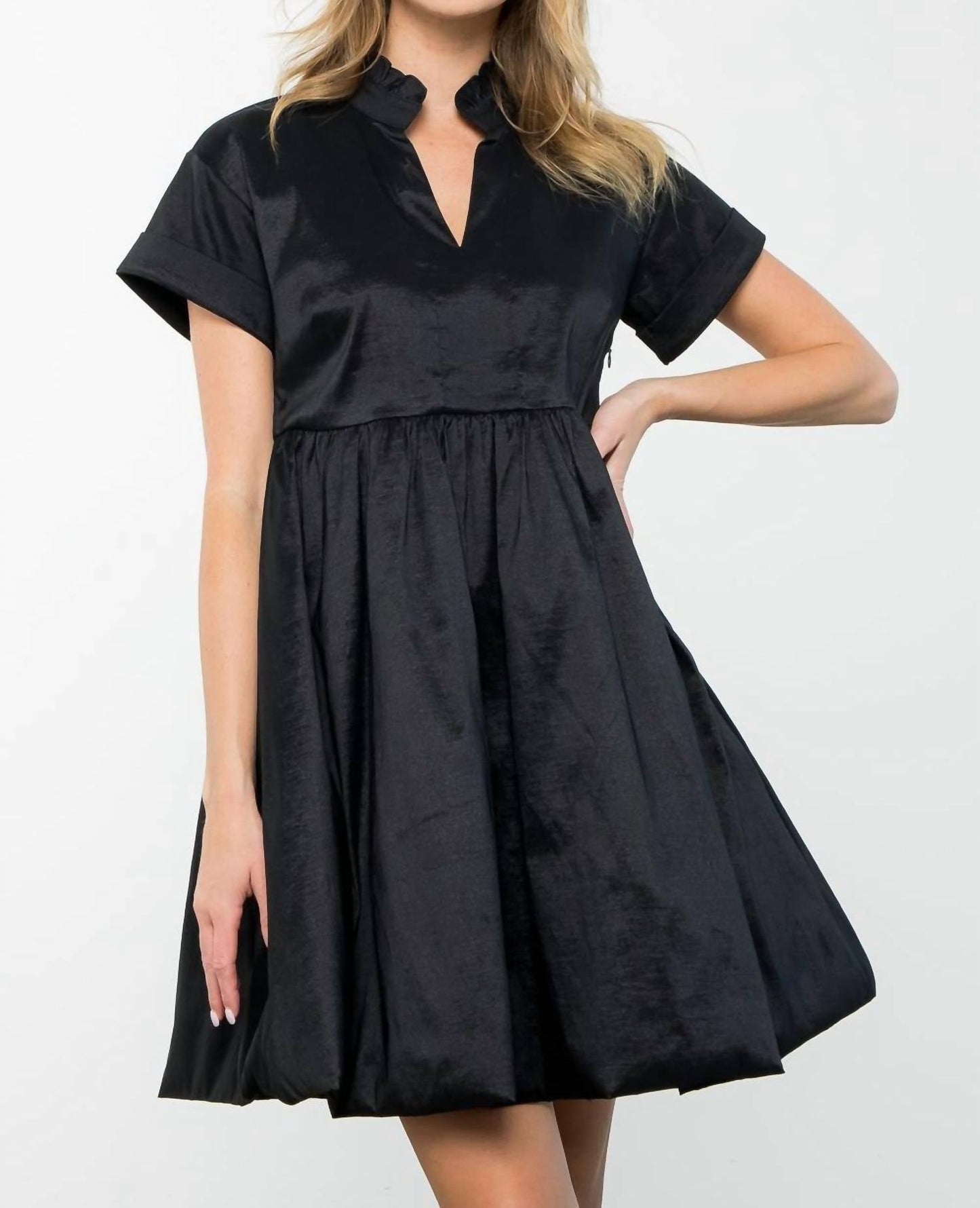 Thml - Delaney Short Sleeve Iridescent Dress