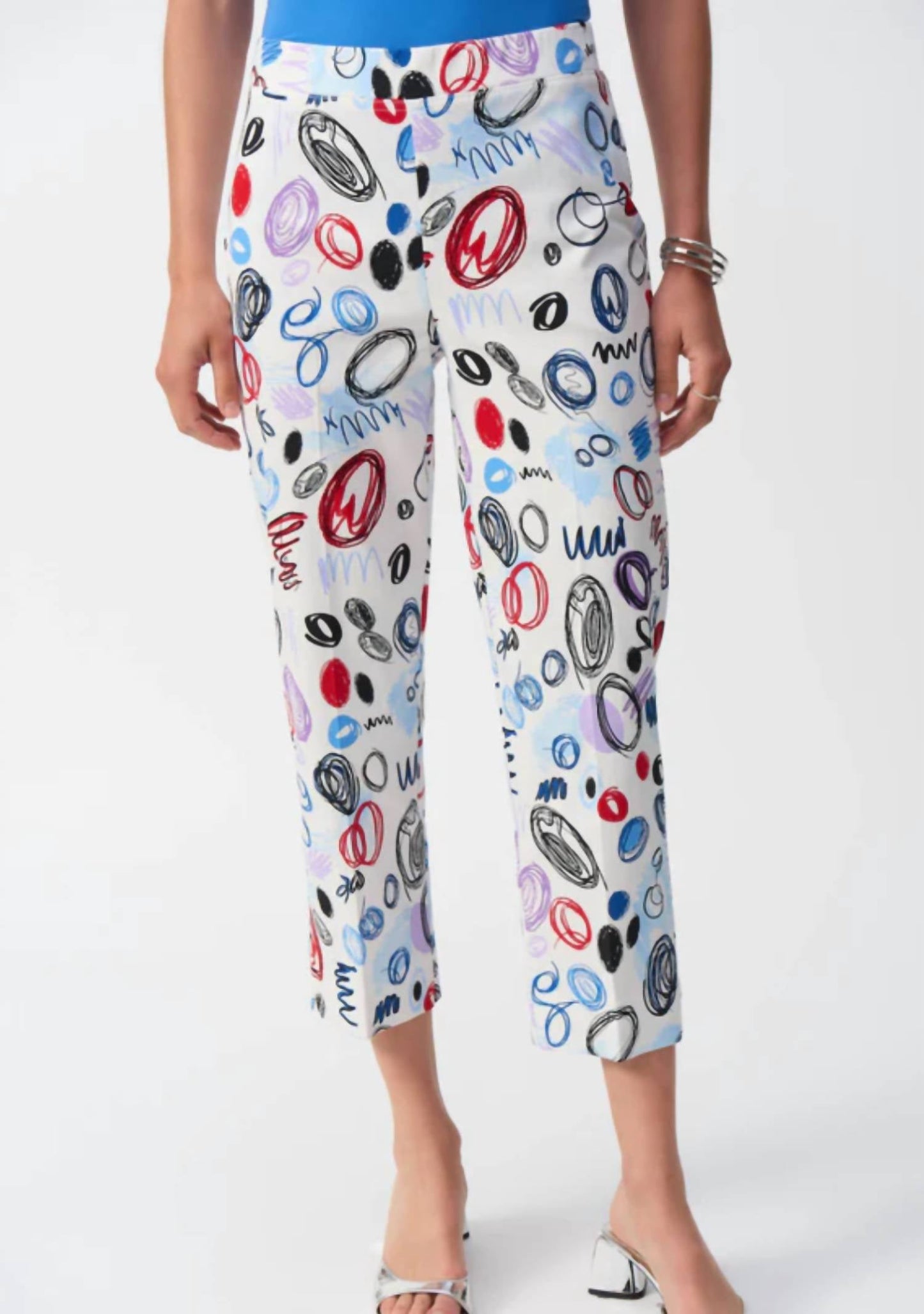 Joseph Ribkoff - Multi print skinny pants