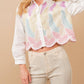 Blue B - Aurora Metallic Embroidery Shirt