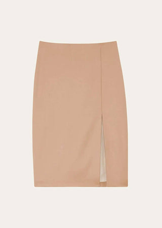 Theory - High Waist Side Slit Skirt