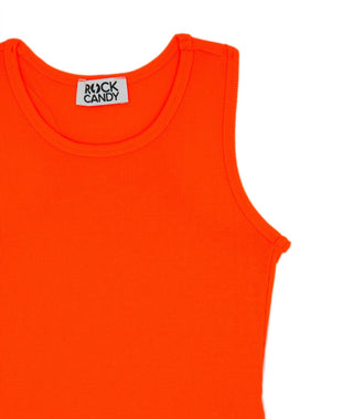 Rock Candy - Girls Neon Ribbed Tank