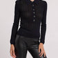 Generation Love - Angelica Pointelle Long Sleeve Sweater