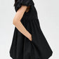 2.7 August Apparel - Bubble Scoop Neck Mini Dress