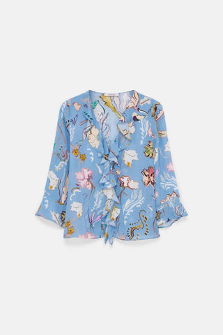 Dorothee Schumacher - Floral Twist Blouse