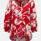 Joseph Ribkoff - Satin Floral Print Straight Top