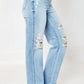 Judy Blue - Rigid Magic 90's Destroy Straight Jean