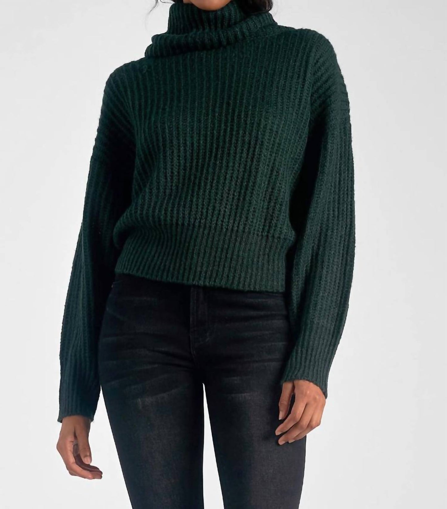 Elan - Chunky Bell Sleeve Sweater