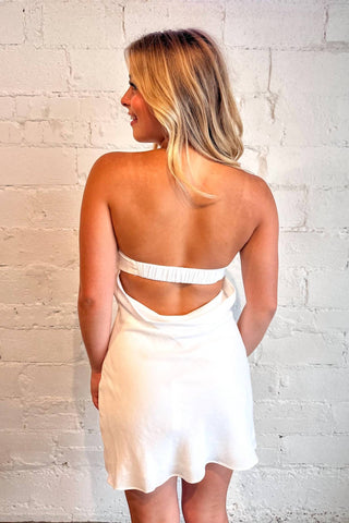 Cotton Candy La - Lakeside Linen Dress