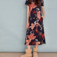 Las Sureñas - Toile De Jouy Jersey Long Dress