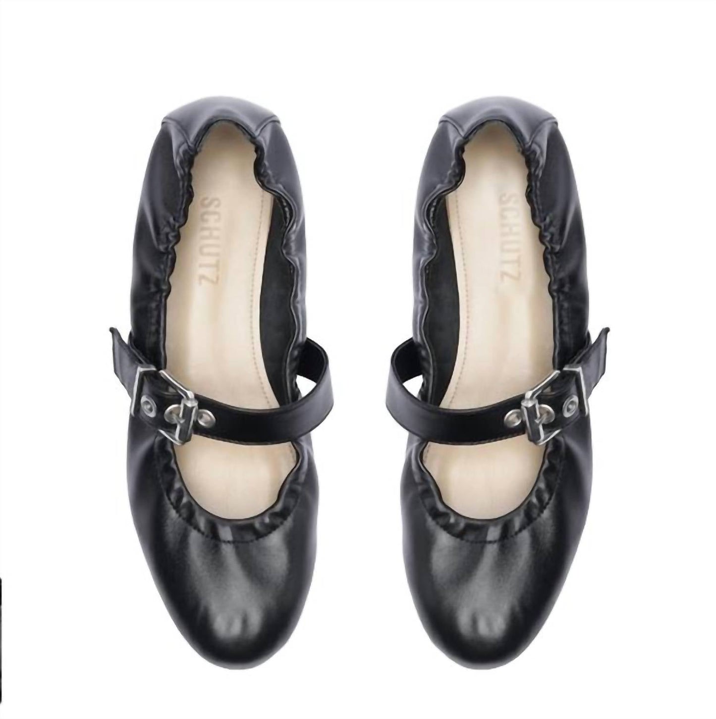 Schutz - Calita Nappa Leather Ballet Flat