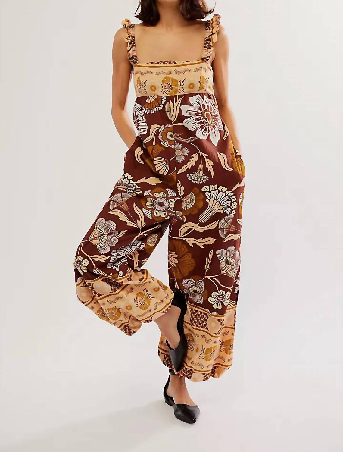 Free People - Bali Albright Wide Leg Jumpsuit