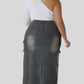 Good Time Usa - Denim Skirt - PLUS
